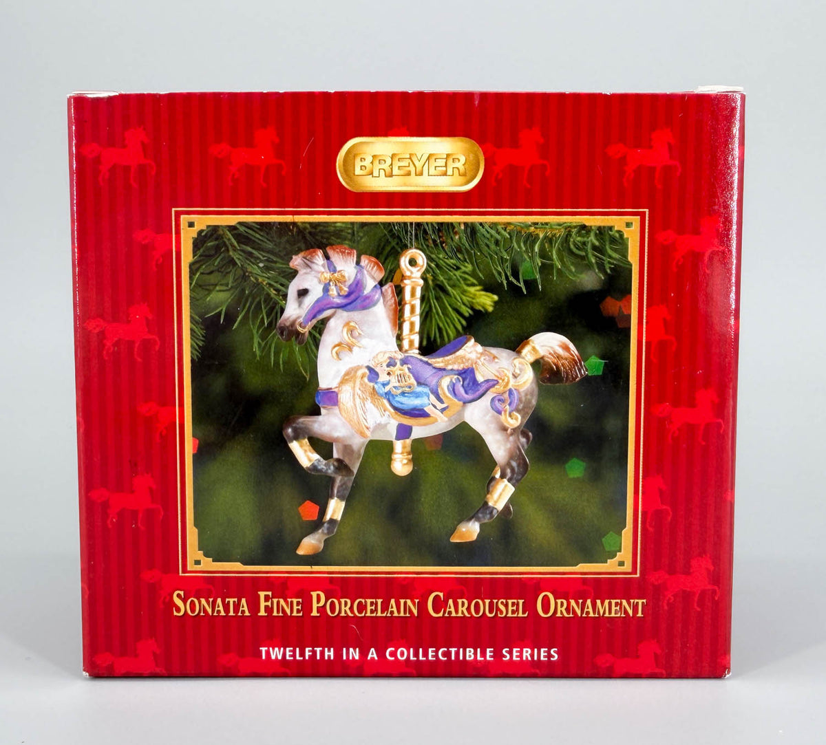 2011 Holiday Carousel Ornament ~ Sonata - PORCELAIN