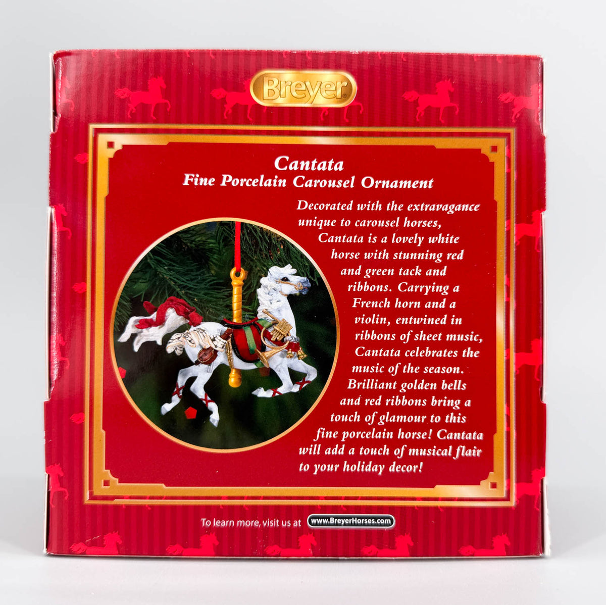 2014 Holiday Carousel Ornament ~ Cantata