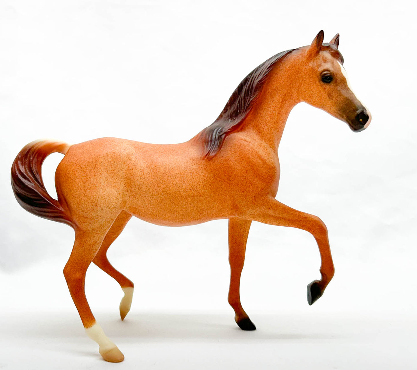 Arabian Mare, Red Roan from Arabian Mare with Foal Set