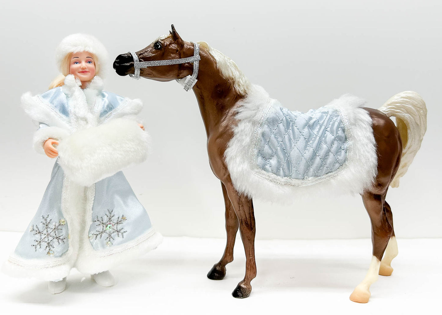 Black Stallion ~ Snowflake and Angel - Target SR Holiday Set