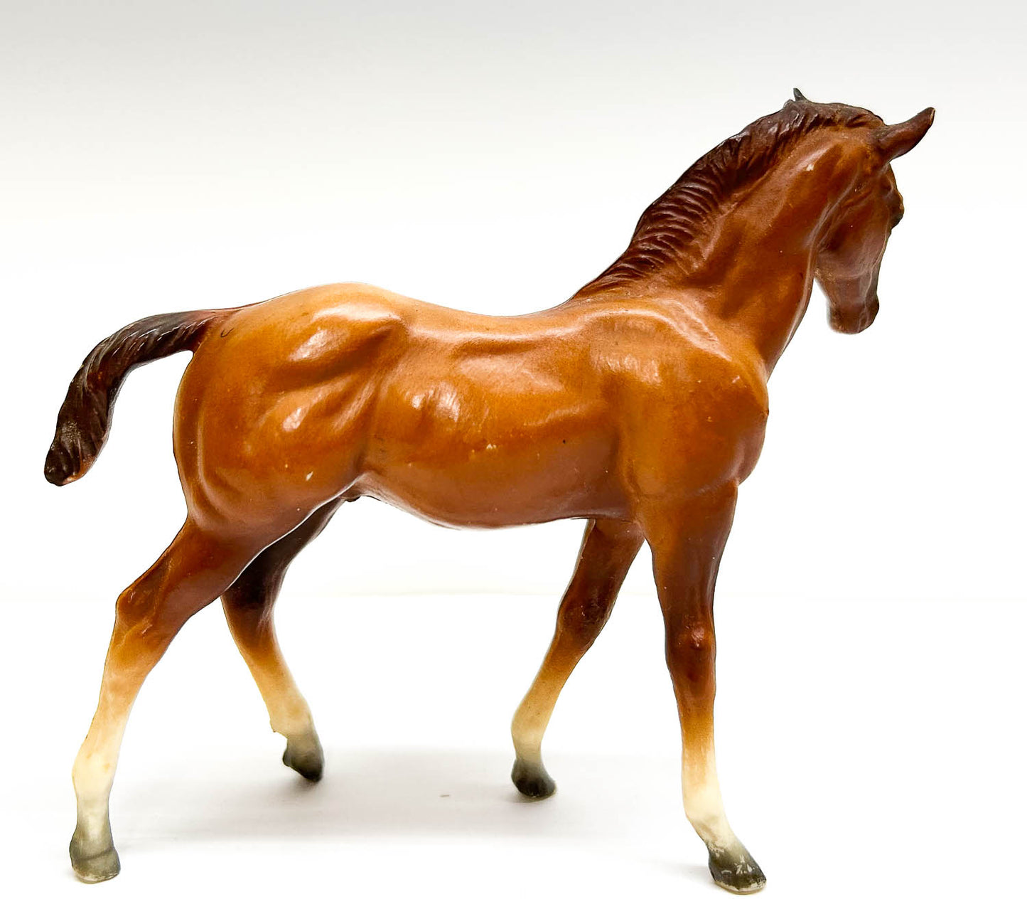 Quarter Horse Foal, Chestnut - VARIATION: Solid Face