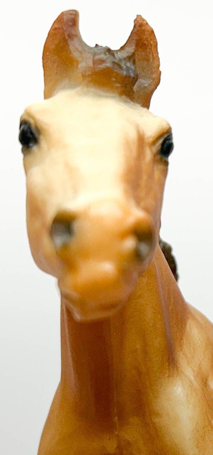 Clydesdale Mare and Foal w/ Original (Velcro closure) Blankets - B stamp Models