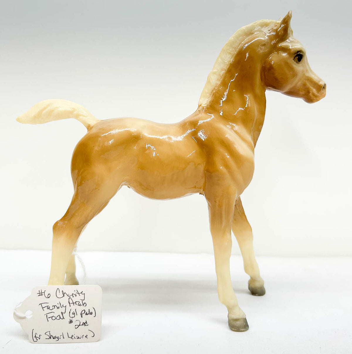 Family Arabian Foal ~ Charity - Palomino, Glossy from Sheryl Leisure Collection