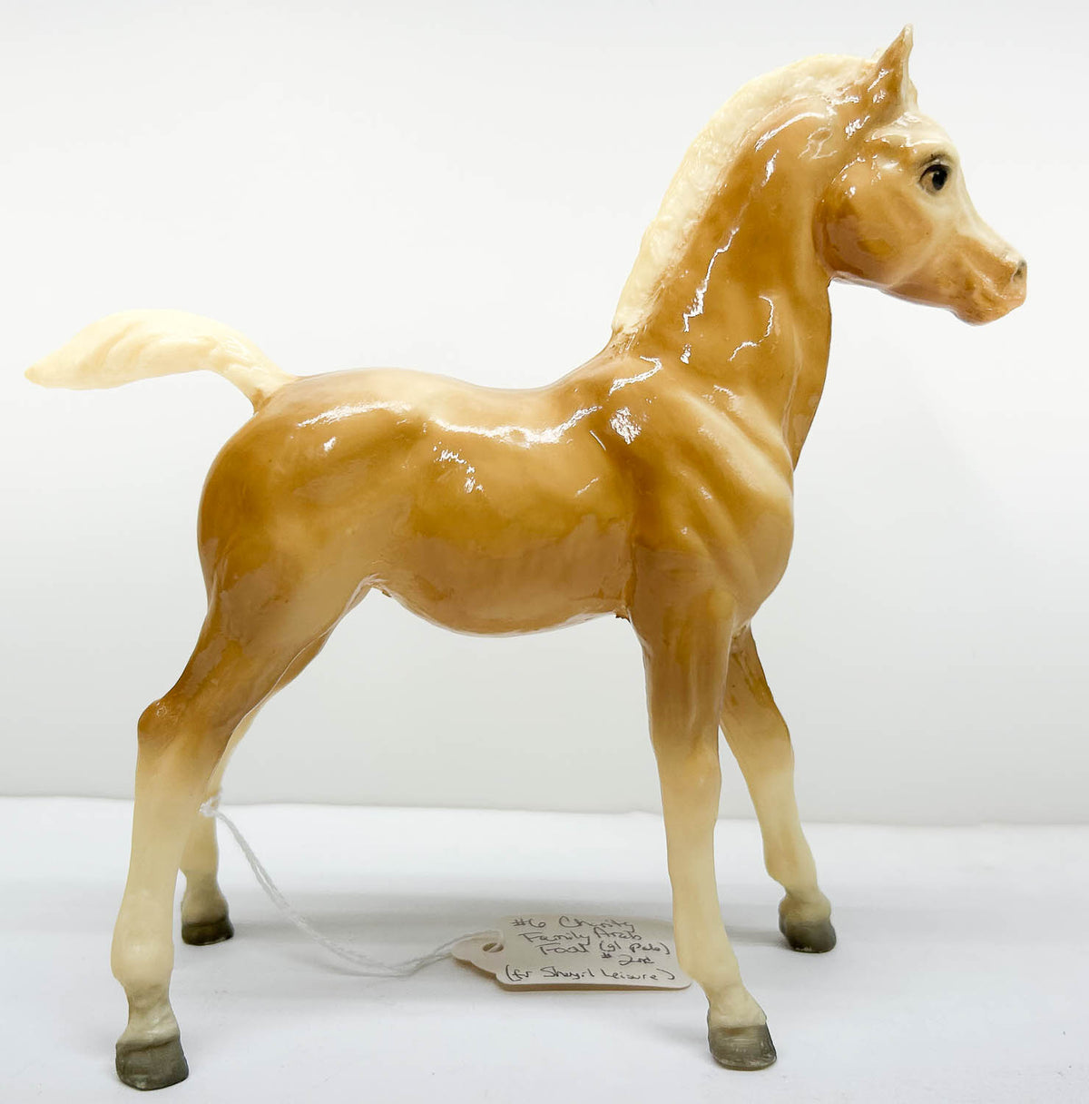 Family Arabian Foal ~ Charity - Palomino, Glossy from Sheryl Leisure Collection