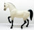 Family Arabian Stallion, Black-Point Alabaster - 1991 Sears SR