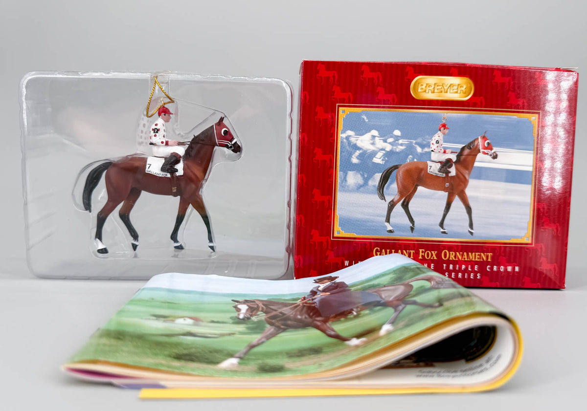 2006 Holiday Triple Crown Winners Racehorse Ornament ~ Gallant Fox