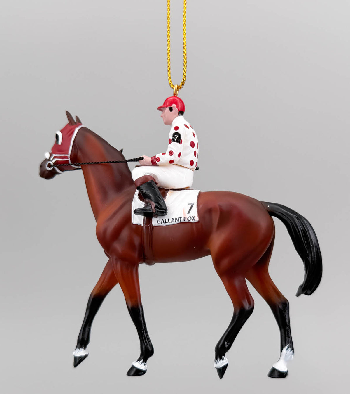 2006 Holiday Triple Crown Winners Racehorse Ornament ~ Gallant Fox