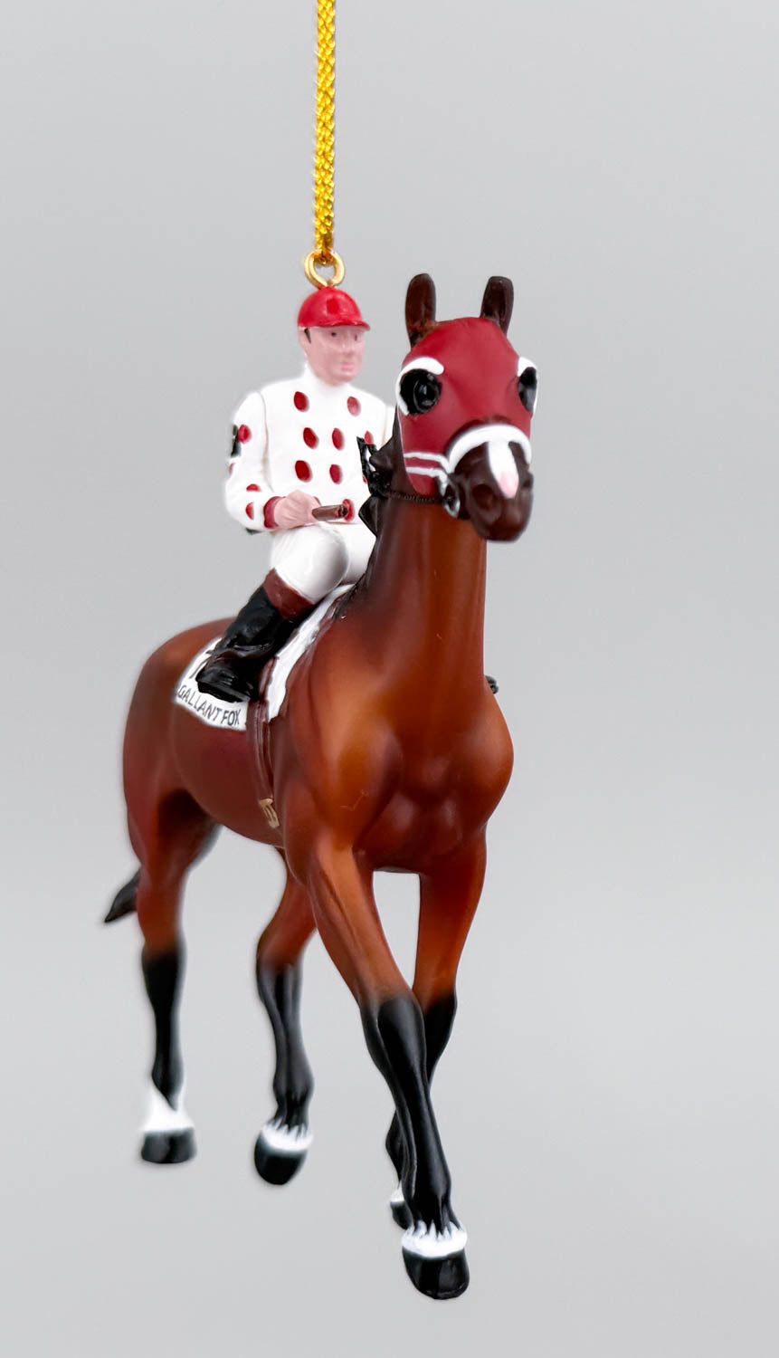 2006 Holiday Triple Crown Winners Racehorse Ornament ~ Gallant Fox