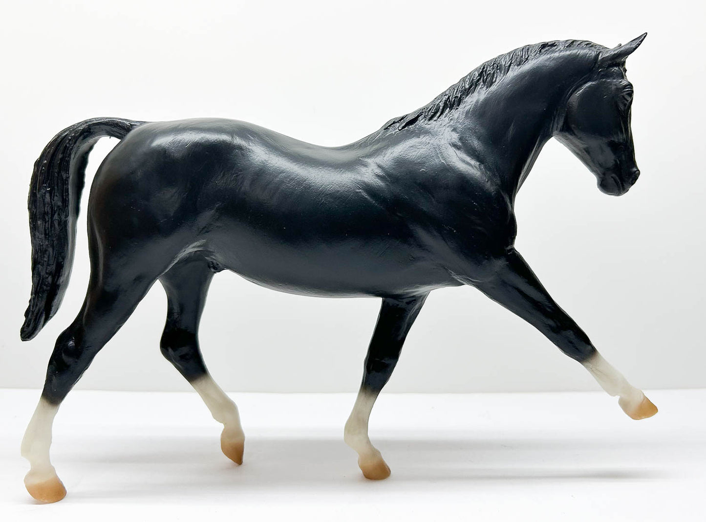 Hanoverian ~ Black Vaulting Horse - European Export - 750 Made