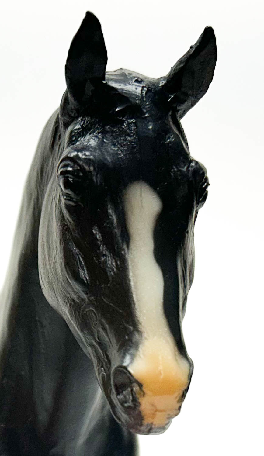 Hanoverian ~ Black Vaulting Horse - European Export - 750 Made