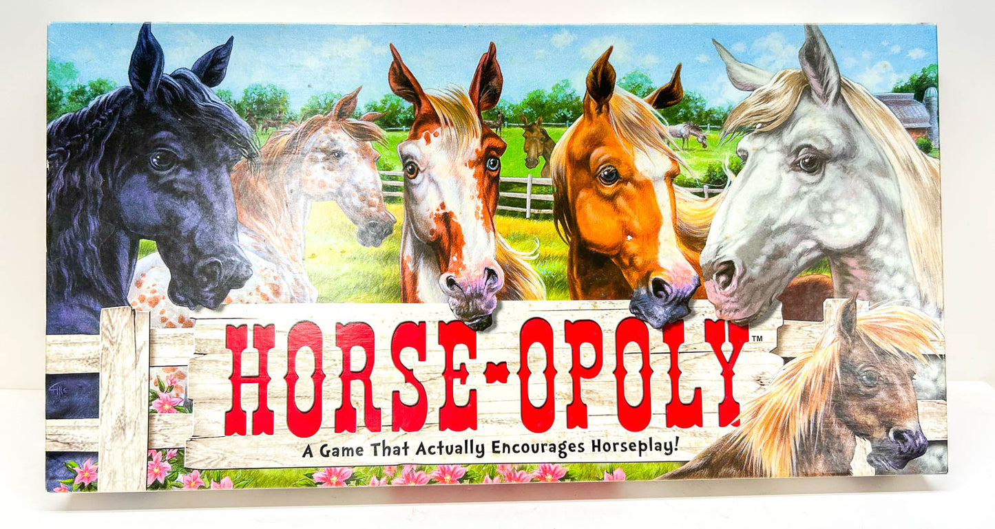 Horse-Opoly Game with Original Box