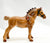 Hagen Renaker Belgian Horse, Chestnut