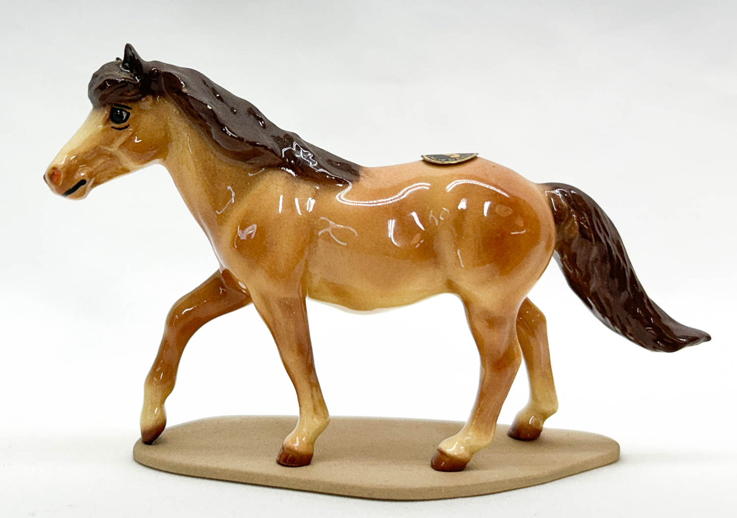 Highland Pony Mare and Colt (II), Chestnut