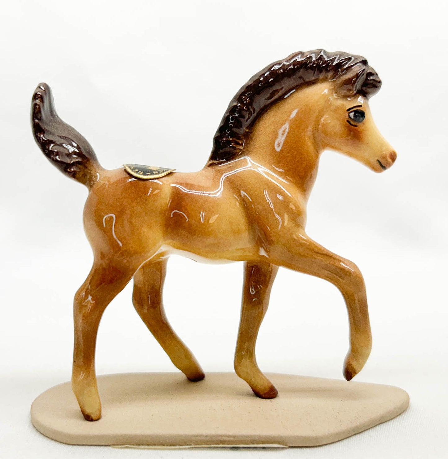 Highland Pony Mare and Colt (II), Chestnut