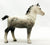 Hagen Renaker Percheron - Tail Up, Dappled Grey