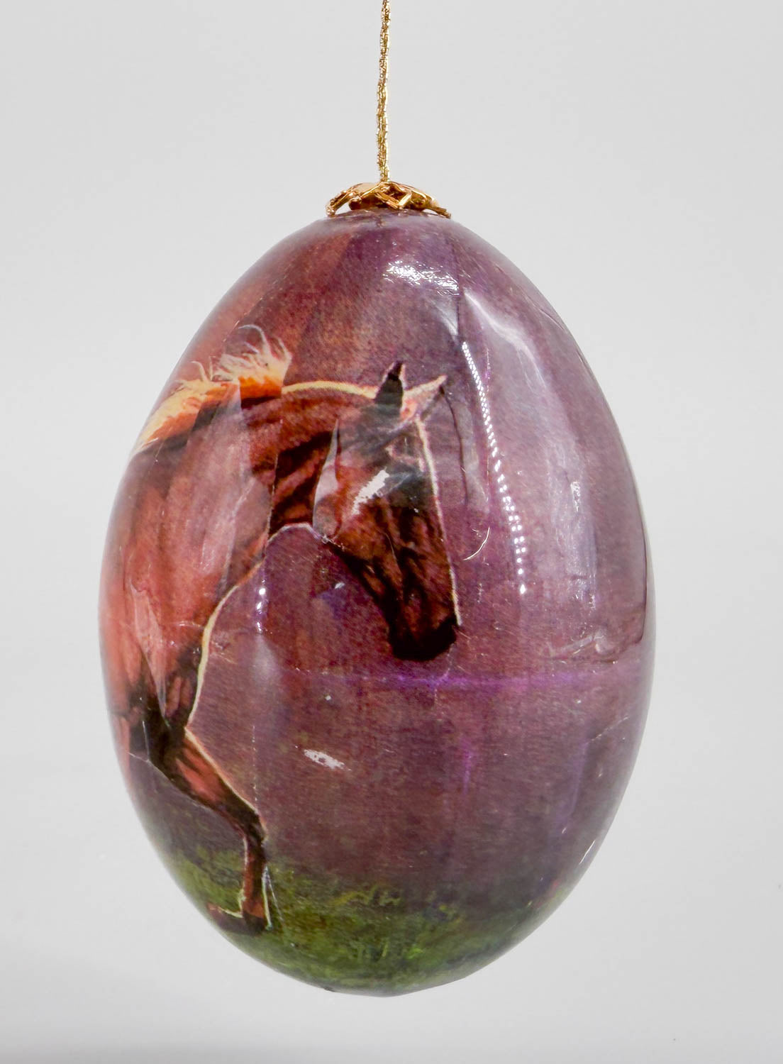 Arabian Egg Ornament - Artist Made
