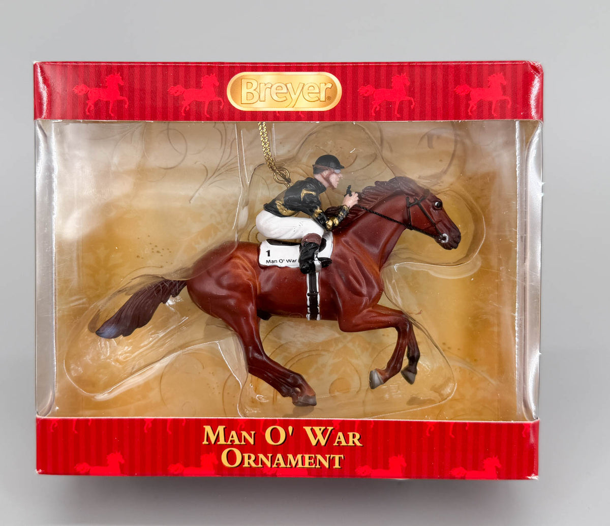 2013 Holiday Famous Racehorses Ornament ~ Man O' War