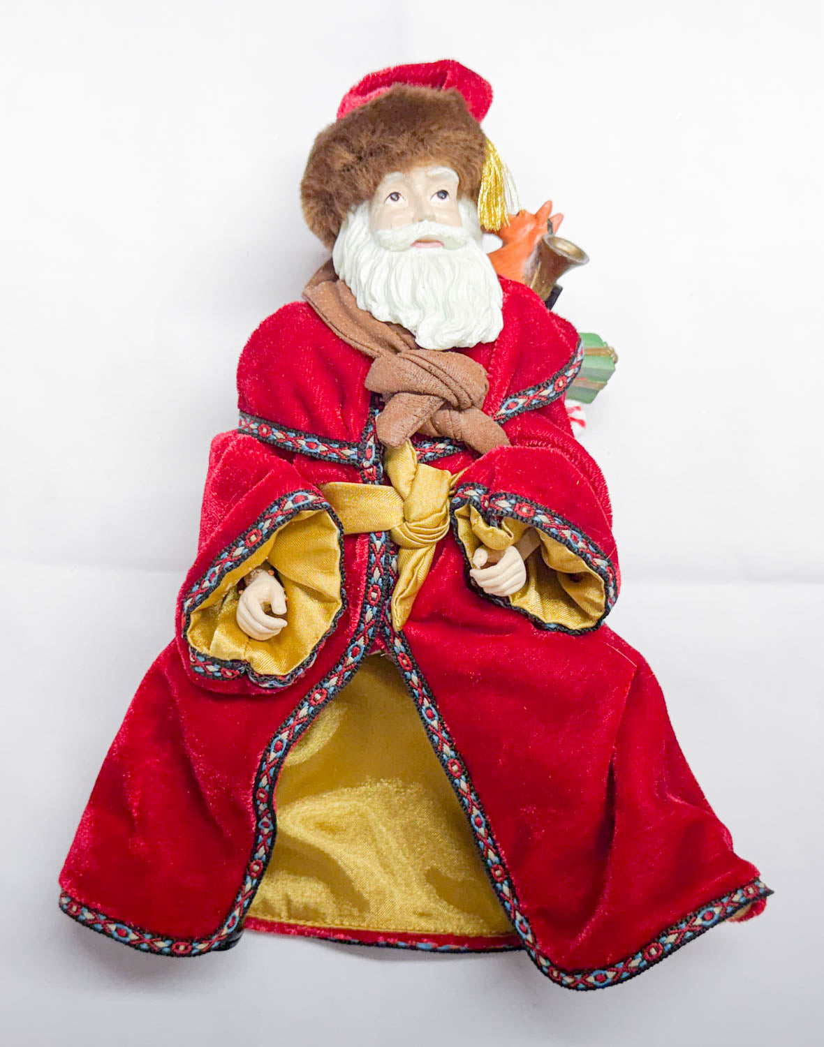 2004 Holiday Horse Set - Marabella ~ Father Christmas & Glittery