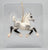 2012 Holiday Merry Fillies Ornament ~ Snowdrift, Dapple Grey