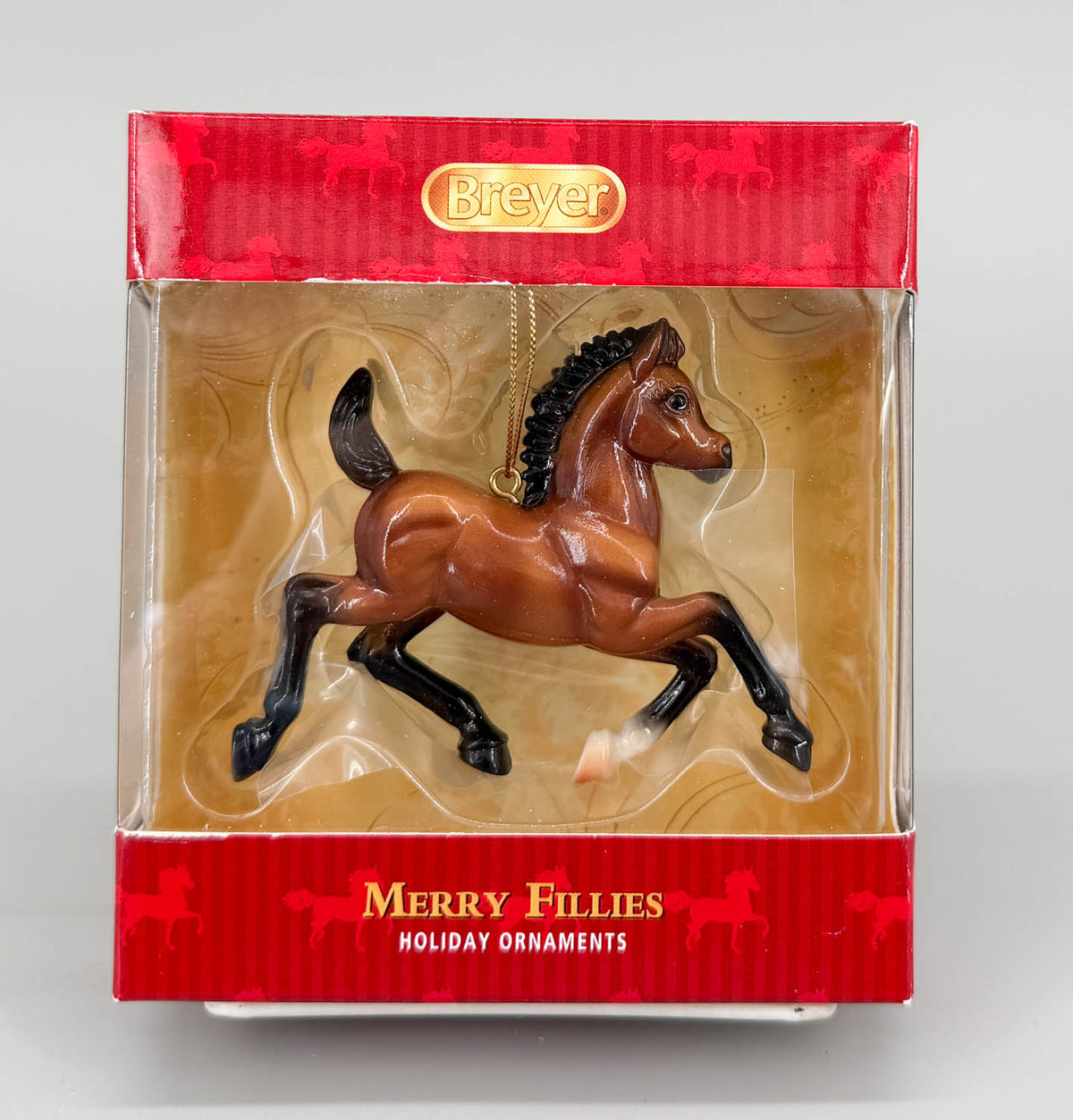 2012 Holiday Merry Fillies Ornament ~ Truffle, Bay