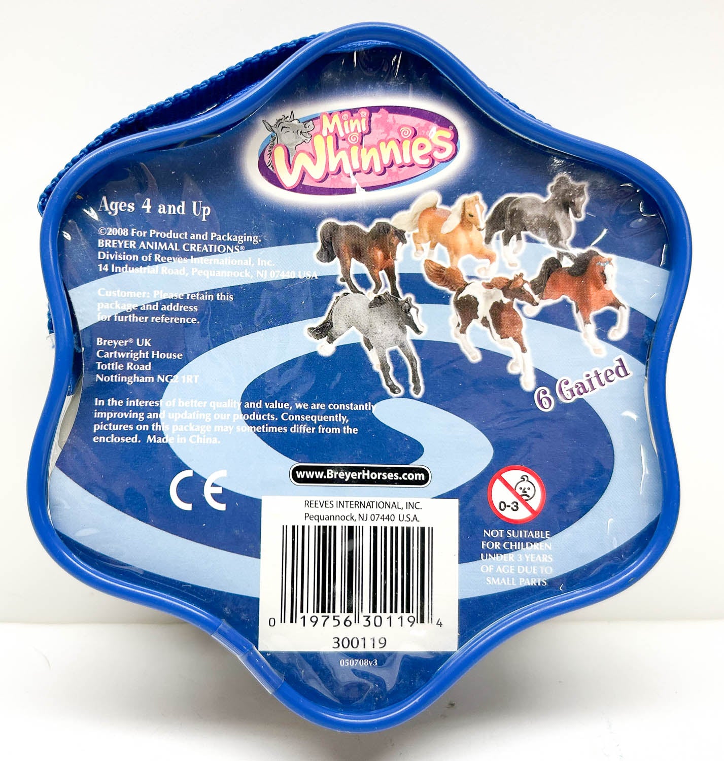 Mini Whinnies Set - Six Gaited Horses