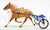 Pacer, Golden Chestnut w/ Sulky Set - JCP SR