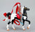 2007 Holiday Retro Western Horse Ornament ~ Fury and Chief