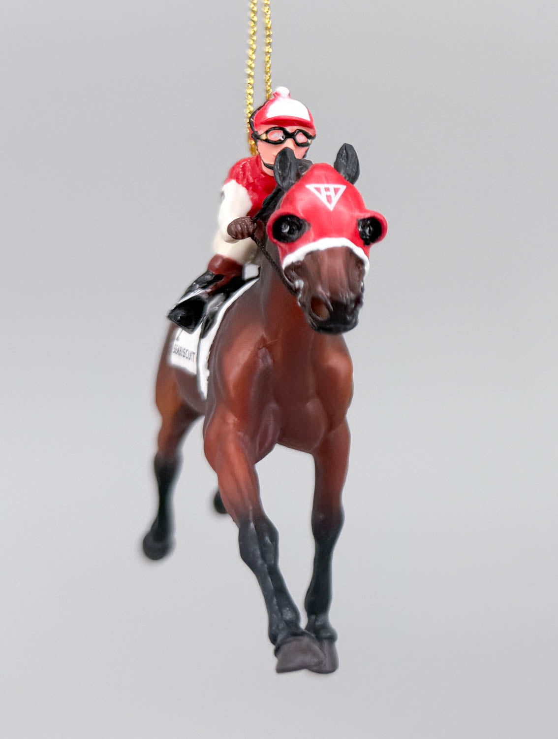 2003 Holiday Triple Crown Winners Ornament ~ Seabiscuit
