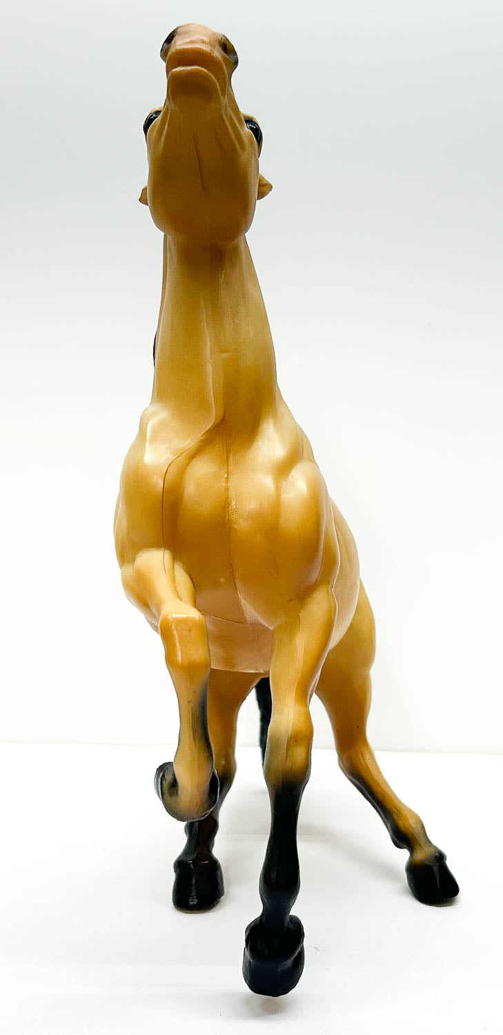 Semi-Rearing Mustang ~ Diablo, Buckskin