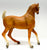 Sham ~ Prancing Arabian Stallion, Palomino (shrinky)