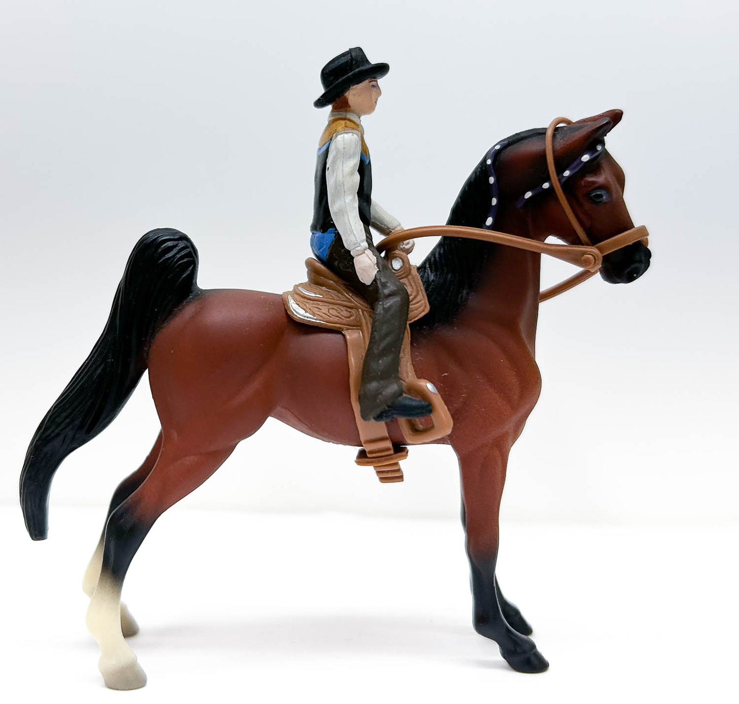 American Saddlebred, Bay - Western Rider & Saddle Set