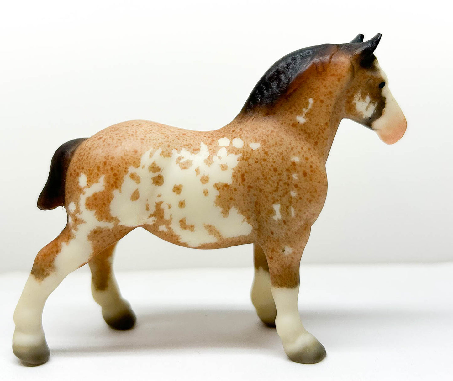 G1 Draft Horse, Red Roan Pinto - JC Penney SR