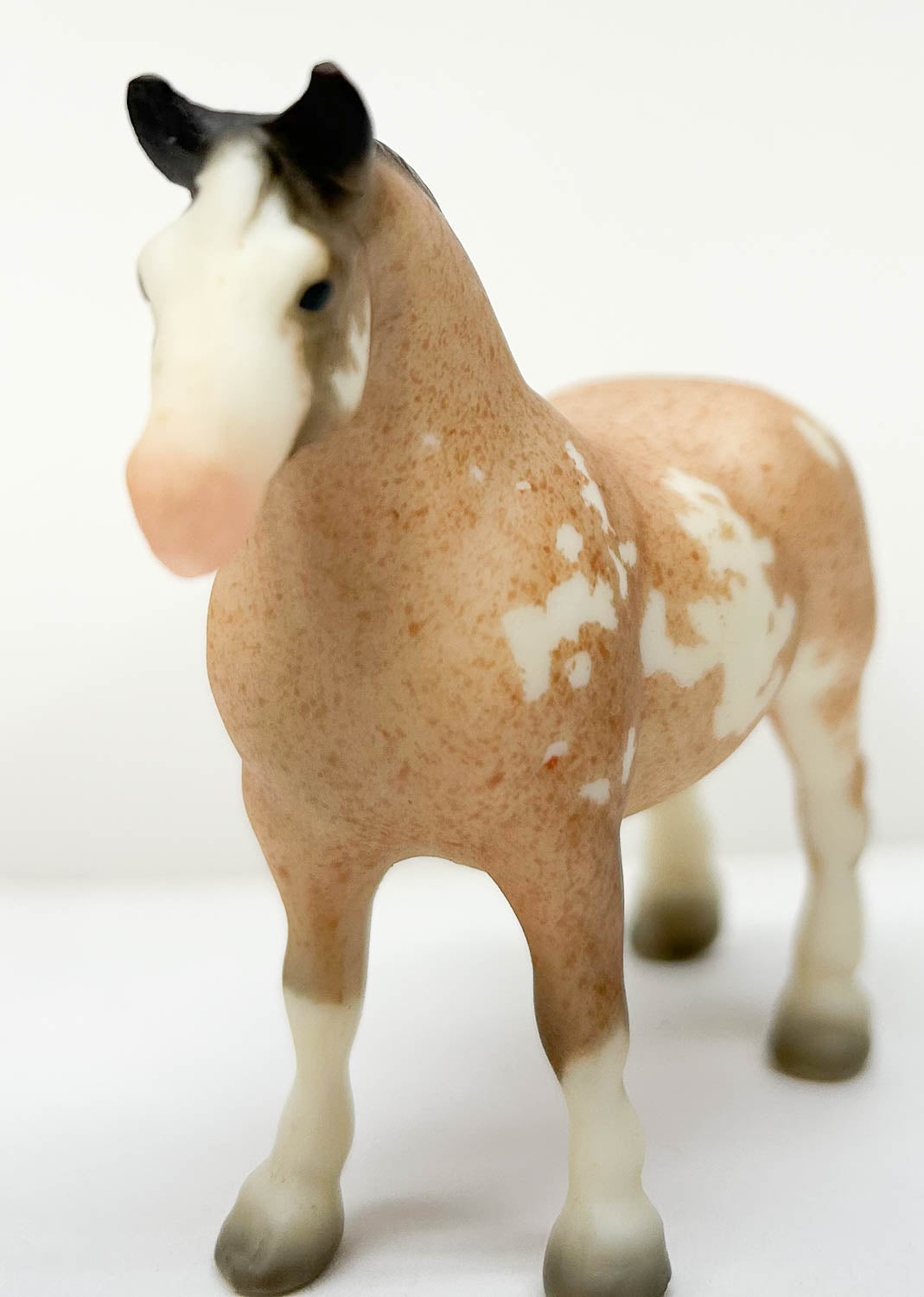 G1 Draft Horse, Red Roan Pinto - JC Penney SR