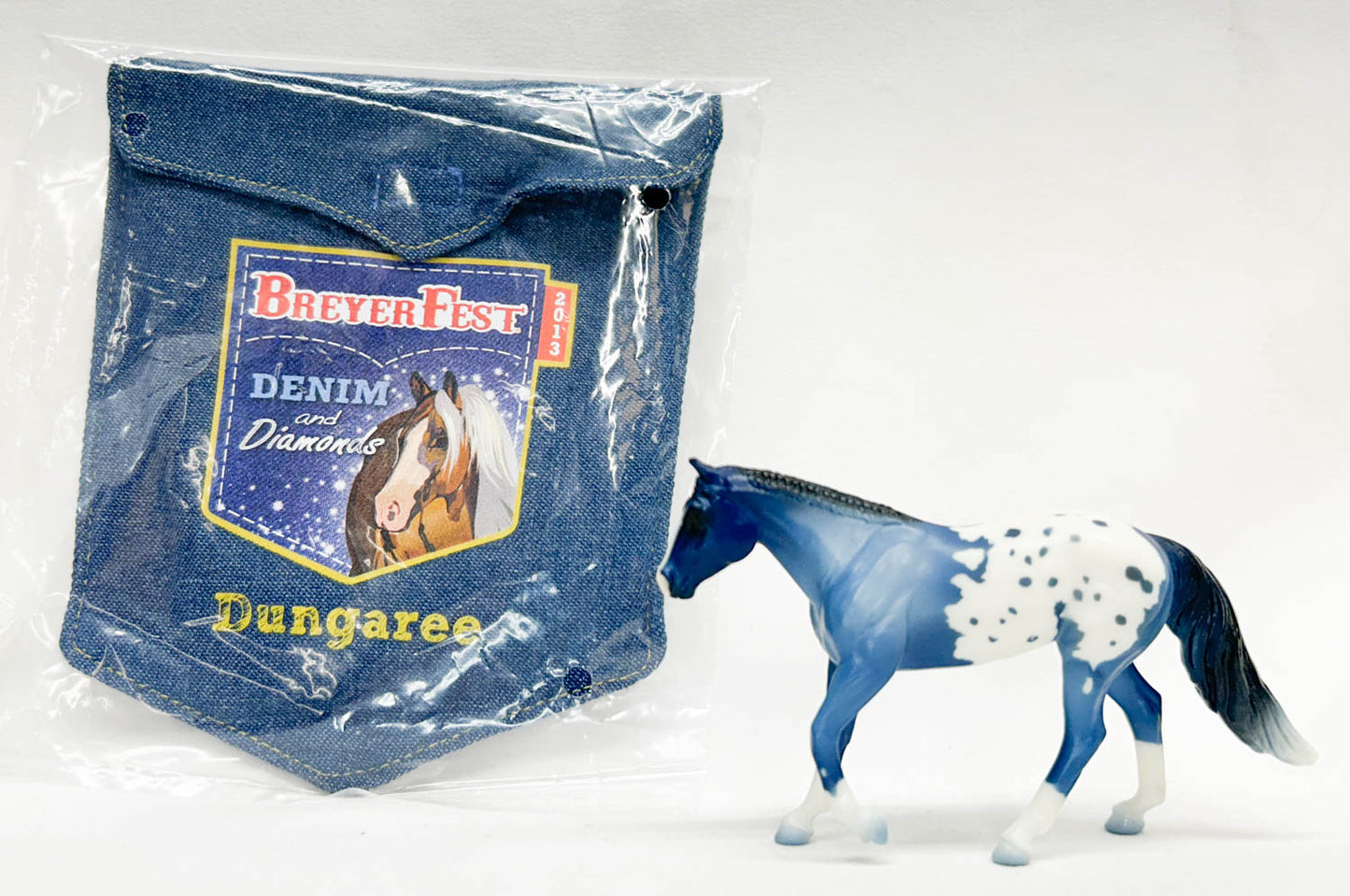 Loping Quarter Horse ~ Dungaree - Breyerfest 2013 w/ Pouch