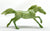 Mustang, Jade Green with Flourish Design - Breyerfest SR (Body)