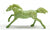 Mustang, Jade Green with Flourish Design - Breyerfest SR (Body)