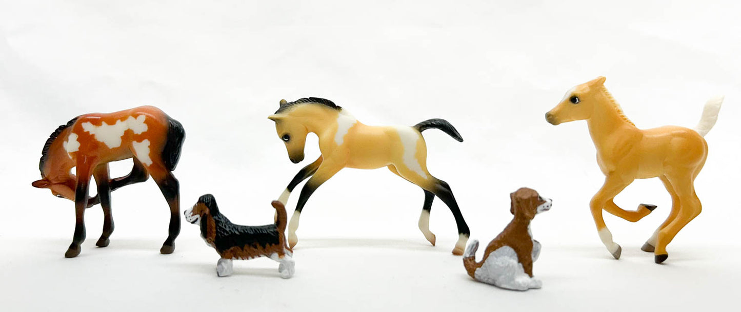 Puppies and Foals Gift Set