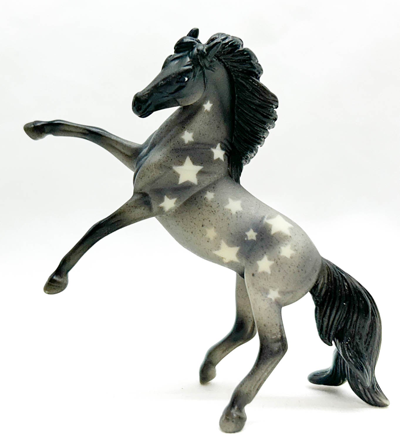 Rearing Andalusian & Mustang ~ Stars & Stripes ~ Breyerfest 2007