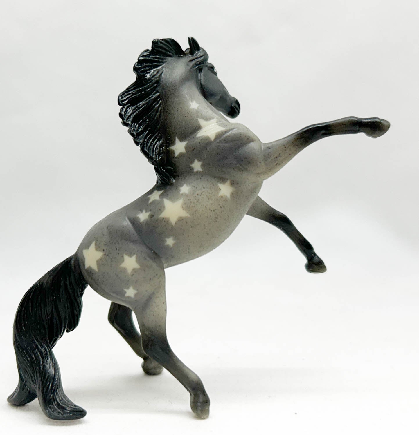 Rearing Andalusian & Mustang ~ Stars & Stripes ~ Breyerfest 2007