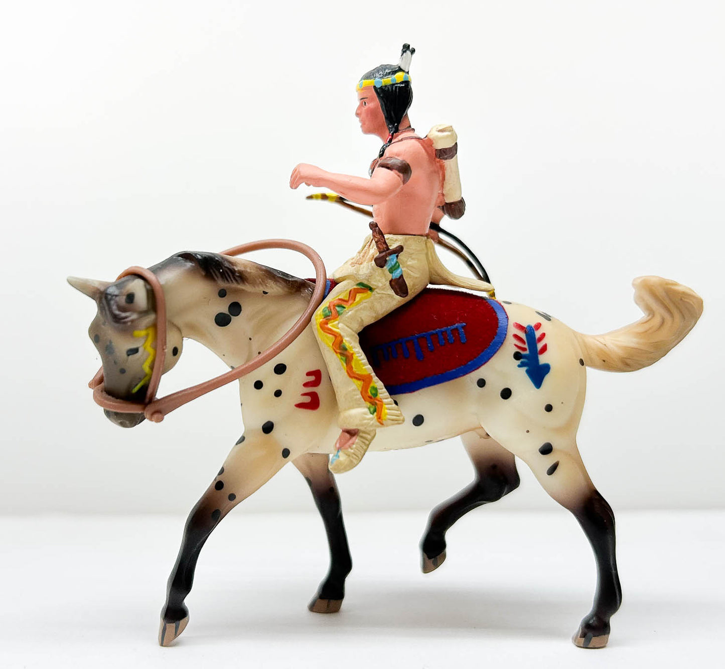 Stock Horse ~ Indian Brave and Appaloosa Set