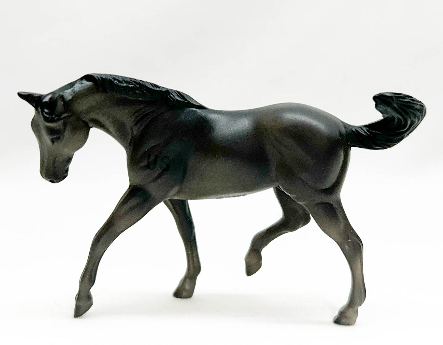 Stock Horse, Dark Grey - Spirit: Stallion of the Cimarron Playset