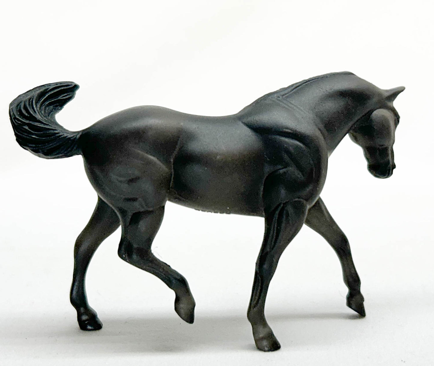 Stock Horse, Dark Grey - Spirit: Stallion of the Cimarron Playset