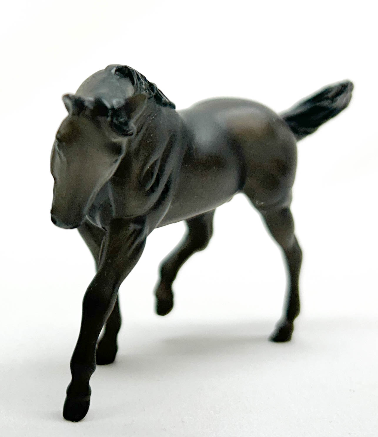 Stock Horse, Dark Grey - Spirit: Stallion of the Cimarron Playset
