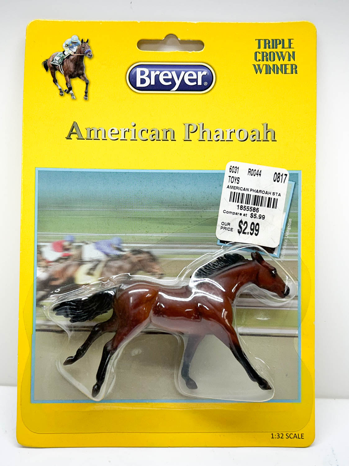Thoroughbred ~ American Pharoah - Sealed Bubble Card