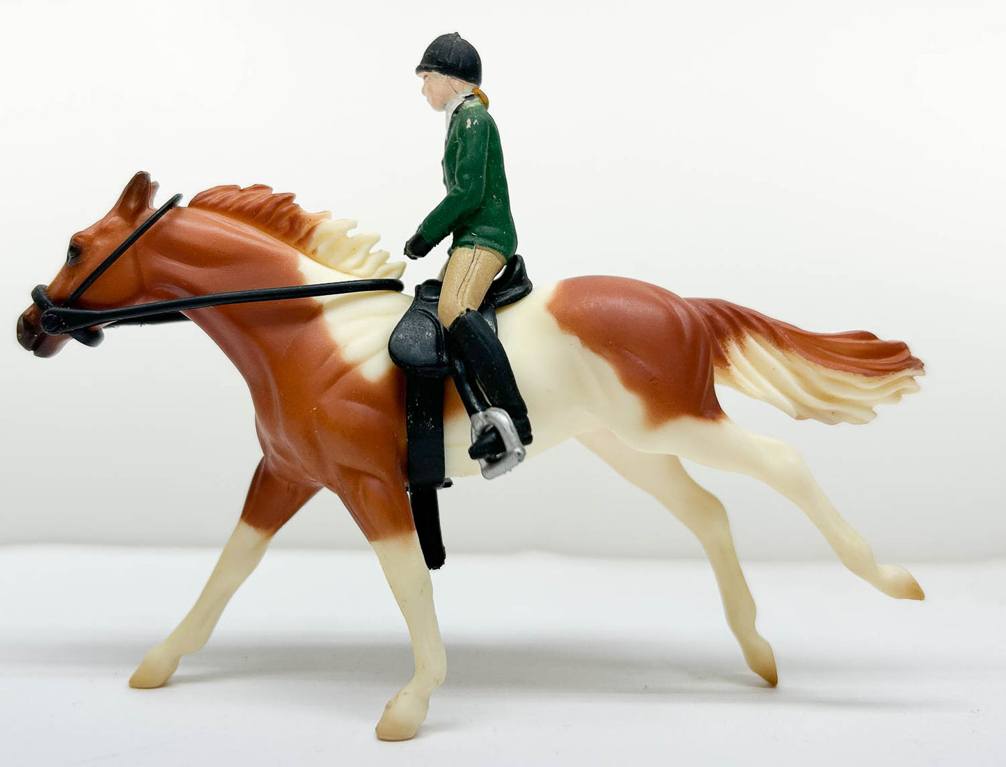 Thoroughbred ~ English Rider and Saddle Set