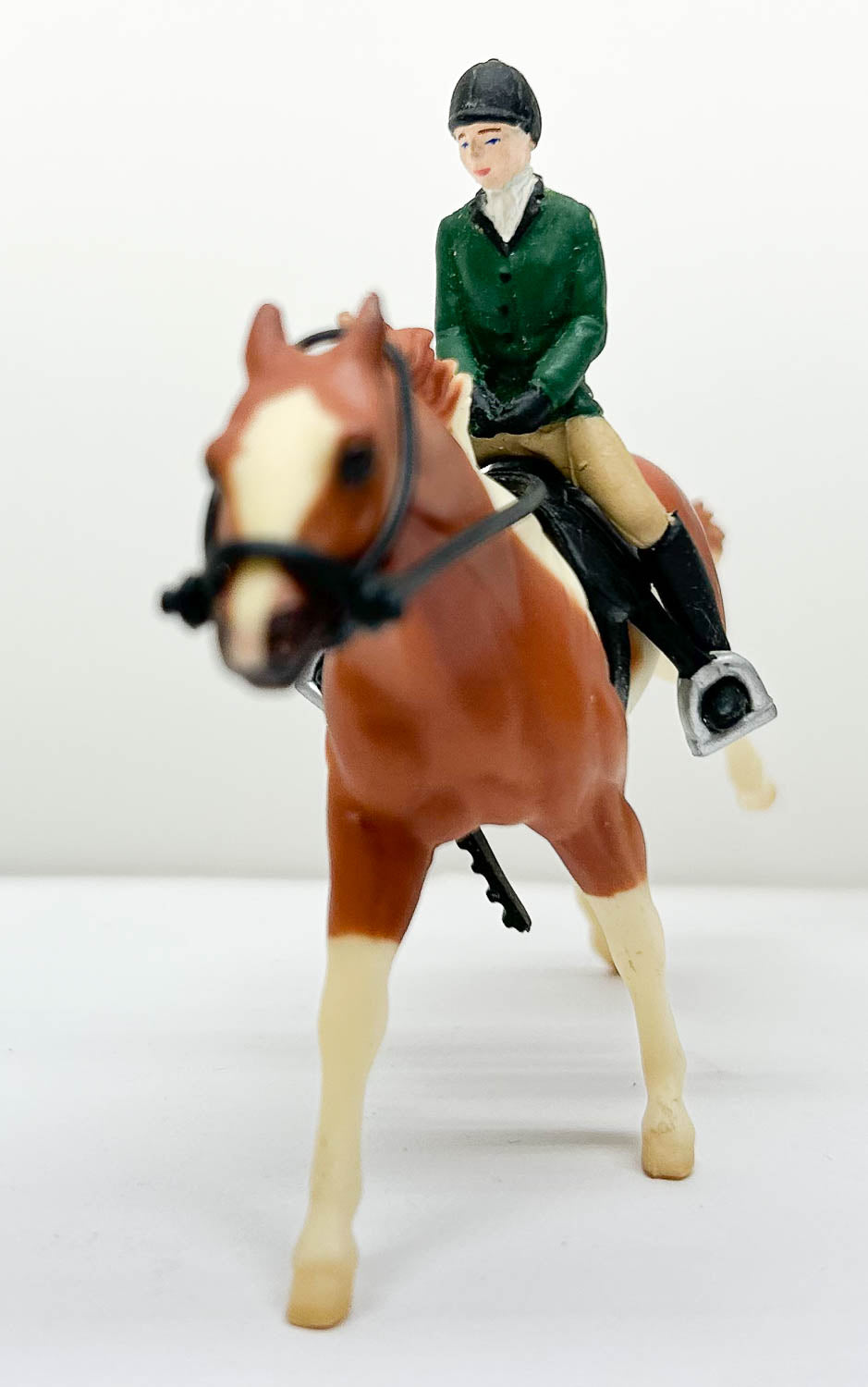 Thoroughbred ~ English Rider and Saddle Set