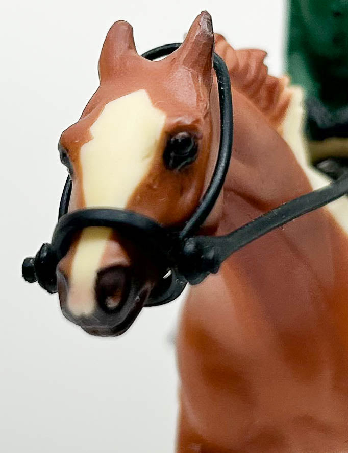 Thoroughbred ~ English Rider and Saddle Set