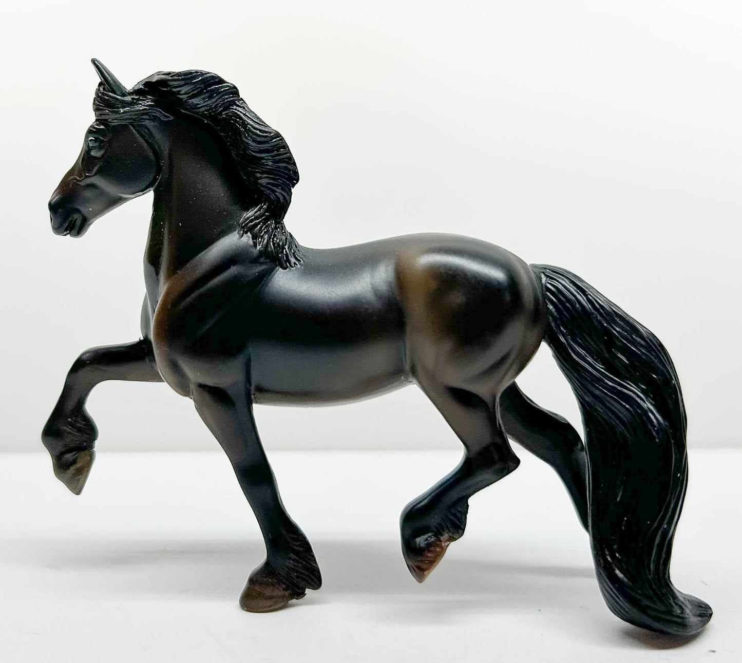 Trotting Friesian, Black