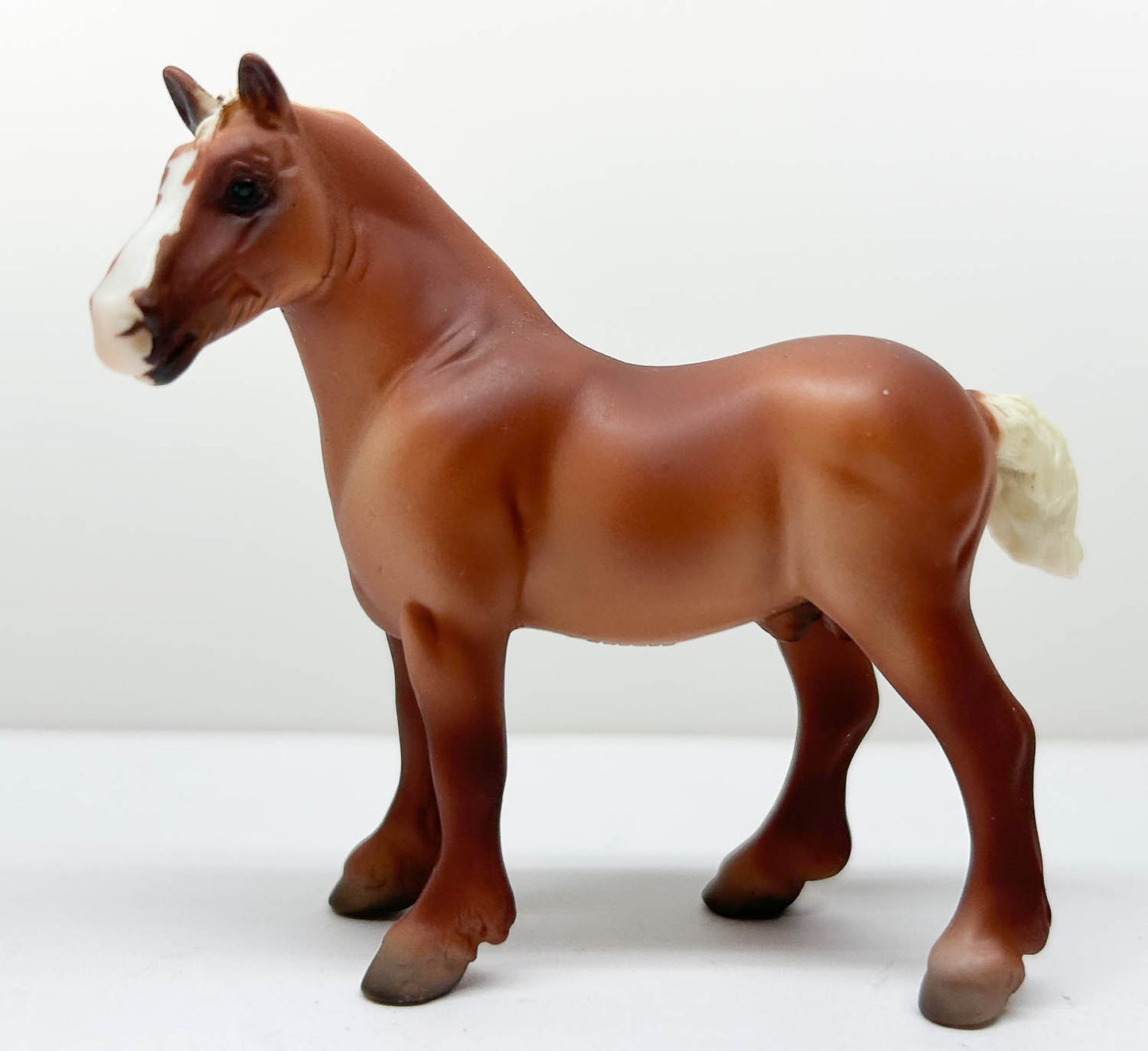 Vaulting Draft Horse, Chestnut