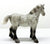 Vaulting Draft Horse, Dapple Grey